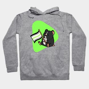 Hamster Pride Agender Hoodie